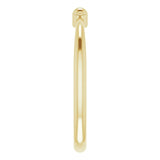 14K Gold Stackable Bead Ring III - Yellow Gold - view 4