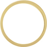 14K Gold Love Notes Stackable Ring - Yellow Gold - view 2