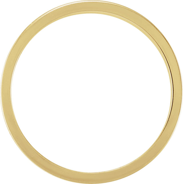 14K Gold Love Notes Stackable Ring - Yellow Gold - view 2
