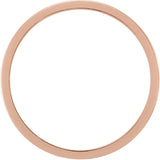 14K Gold Love Notes Stackable Ring - Rose Gold - view 2
