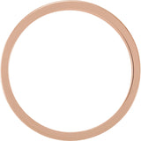 14K Gold Love Notes Stackable Ring - Rose Gold - view 2