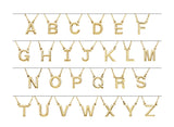14K Gold Initial L Necklace - Rose Gold - view 2