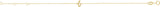 14K Gold Initial I Script Bracelet - Yellow Gold - view 2