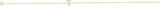 14K Gold Round Natural Diamond Initial Bracelet - Yellow Gold - view 6