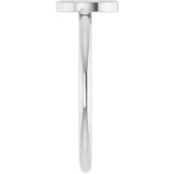 Platinum Initial O Ring - view 4