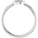 Platinum Initial O Ring - view 2
