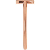 14K Gold Initial Z Ring - Rose Gold - view 4