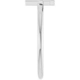 Platinum Initial F Ring - view 4