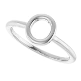 Platinum Initial O Ring - view 5