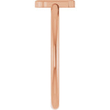 14K Gold Initial J Ring - Rose Gold - view 4