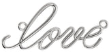 14K Gold Love Necklace - White Gold