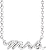 Platinum Mrs Necklace