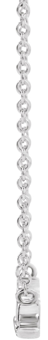 Platinum Mrs Necklace - view 2