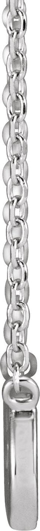Platinum Infinity-Inspired Faith Necklace - view 2