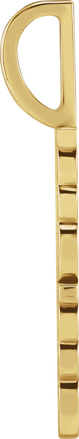 10K Gold Mama Pendant - Yellow Gold - view 2