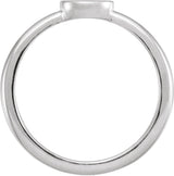 Platinum Family Engravable Ring - view 2
