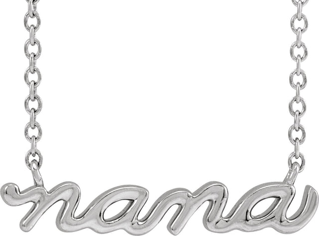 Platinum Nana Necklace
