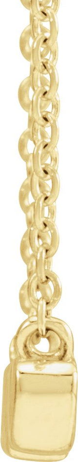 14K Gold Nana Necklace - Yellow Gold - view 2