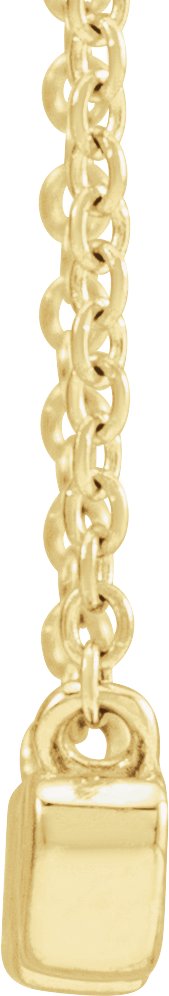 14K Gold Nana Necklace - Yellow Gold - view 2