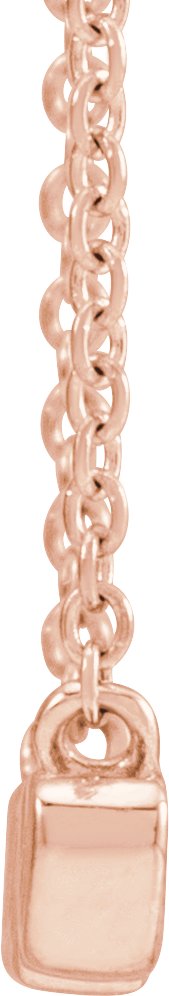 14K Gold Nana Necklace - Rose Gold - view 2
