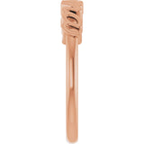 14K Gold Mama Ring - Rose Gold - view 9