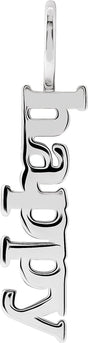 Platinum Happy Pendant