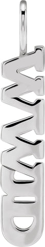 Platinum WWJD Pendant