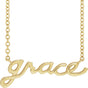 14K Gold Grace Necklace - Yellow Gold