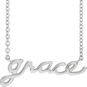Platinum Grace Necklace