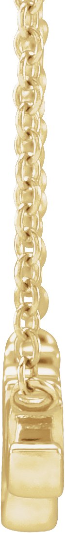14K Gold Grace Necklace - Yellow Gold - view 2