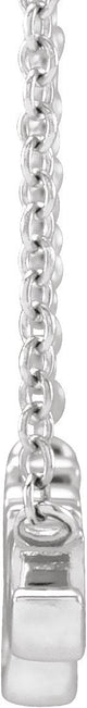 14K Gold Grace Necklace - White Gold - view 2