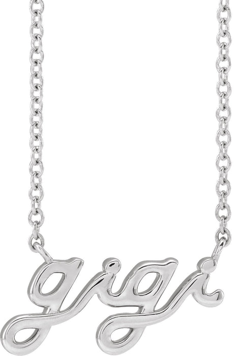 Platinum Gigi Necklace