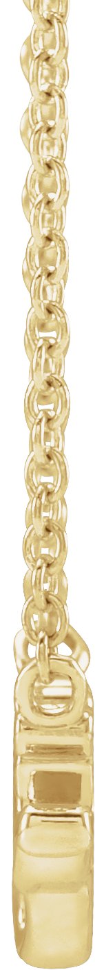 14K Gold Gigi Necklace - Yellow Gold - view 2