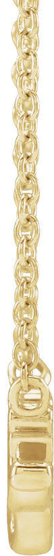 14K Gold Gigi Necklace - Yellow Gold - view 2