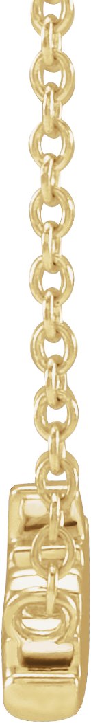 14K Gold Sister Necklace - Yellow Gold - view 2