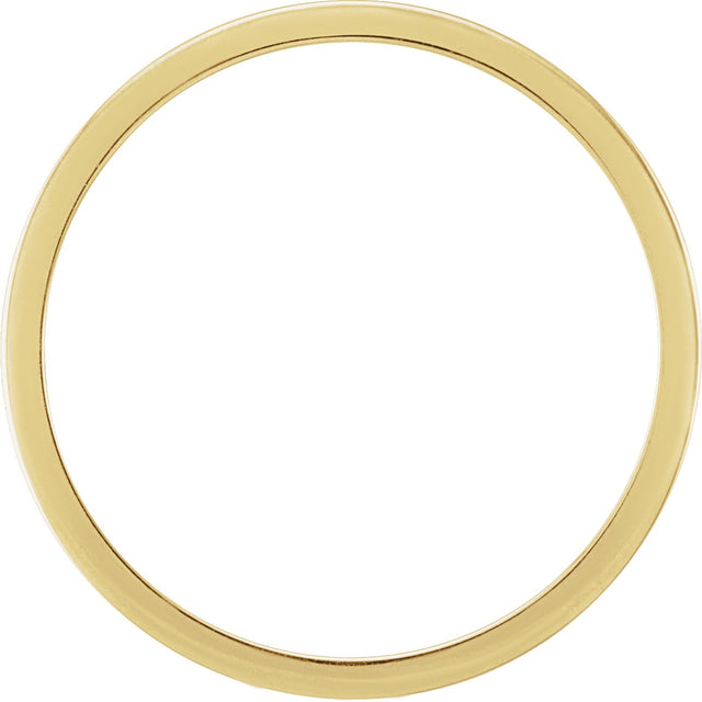 14K Gold Love Notes Stackable Ring - Yellow Gold - view 4