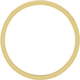 14K Gold Love Notes Stackable Ring - Yellow Gold - view 4