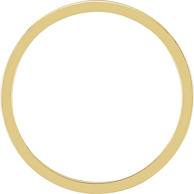 14K Gold Love Notes Stackable Ring - Yellow Gold - view 4