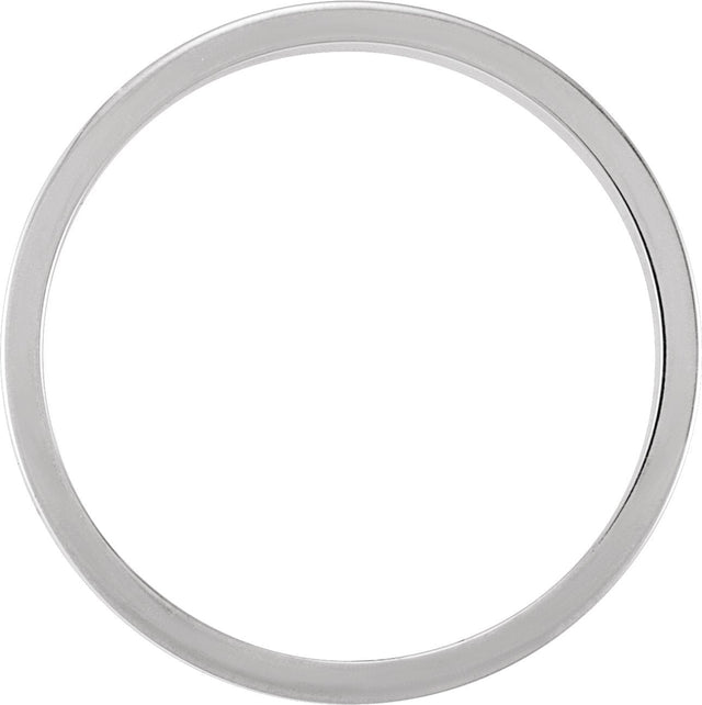 14K Gold Love Notes Stackable Ring - White Gold - view 4