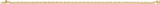 14K Gold Round Natural Ruby & Natural Diamond Line Bracelet - Yellow Gold - view 4