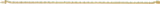 14K Gold Round Natural Emerald & Natural Diamond Line Bracelet - Yellow Gold - view 4