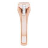 14K Gold Lab-Grown Diamond Beveled-Edge Bezel-Set Band – 9/10–1 5/8 CTW - Rose Gold - view 4