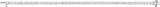 14K Gold Round Lab-Grown Diamond Line Bracelet – 1.8-4.25mm Stones - White Gold - view 3
