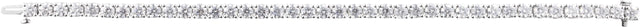 14K Gold Round Lab-Grown Diamond Line Bracelet – 1.8-4.25mm Stones - White Gold - view 3