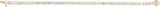 14K Gold Round Lab-Grown Diamond Line Bracelet – 1.8-4.25mm Stones - Yellow Gold - view 3