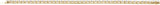 14K Gold Round Lab-Grown Diamond Line Bracelet – 1.8-4.25mm Stones - Yellow Gold - view 4