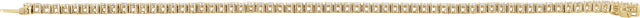 14K Gold Round Lab-Grown Diamond Line Bracelet – 1.8-4.25mm Stones - Yellow Gold - view 4