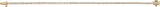 14K Gold Round Lab-Grown Diamond Line Bracelet – 1.8-4.25mm Stones - Yellow Gold - view 3