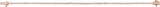 14K Gold Round Lab-Grown Diamond Line Bracelet – 1.8-4.25mm Stones - Rose Gold - view 3