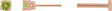 14K Gold Natural Peridot Round 4-Prong Lightweight Stud Earrings - Rose Gold